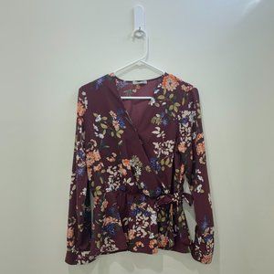 Dex Flower Pattern Shirt medium size